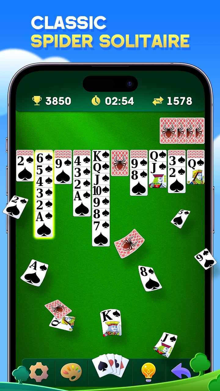Spider Solitaire: Classic Card screenshot